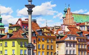 Fachadas de colores en Old Town