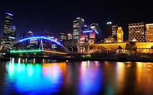 Melbourne de noche