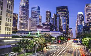 Los �ngeles de noche