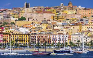 Panor�mica de la ciudad de Cagliari