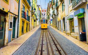 Tram en Lisboa