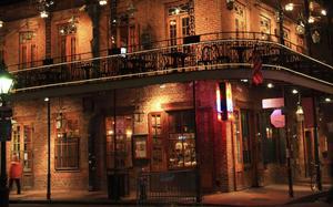 Barrio franc�s de noche