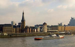 Pano�mica de D�sseldorf