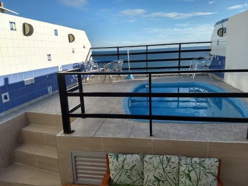 Apartamento Cobertura Com Linda Vista Mar