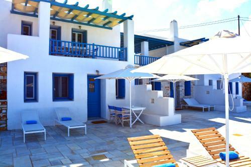 White Blue Houses & Apartments Paros