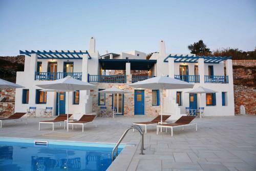 White Blue Houses & Apartments Paros