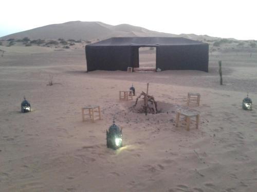 Night Desert Camp