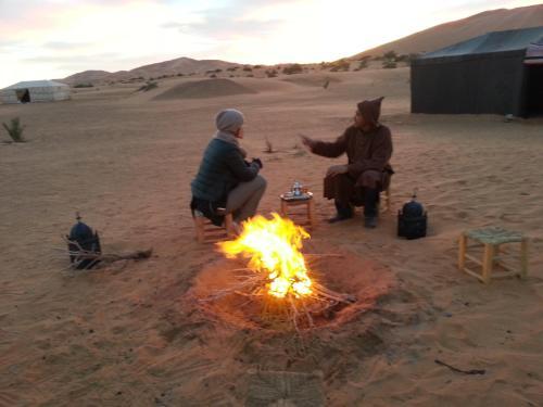 Night Desert Camp
