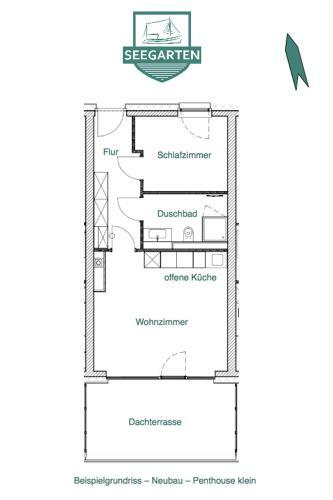 Apartamento Seegarten Appartements B�sum