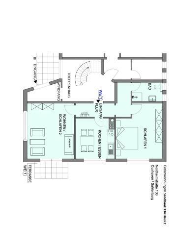Apartamento Sandbank 134 Haus 2