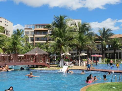 Apartamento Conforto E Lazer No Mediterran�e Residence E Beach Living