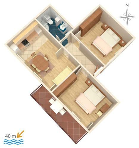 Apartment Sumpetar 2965c