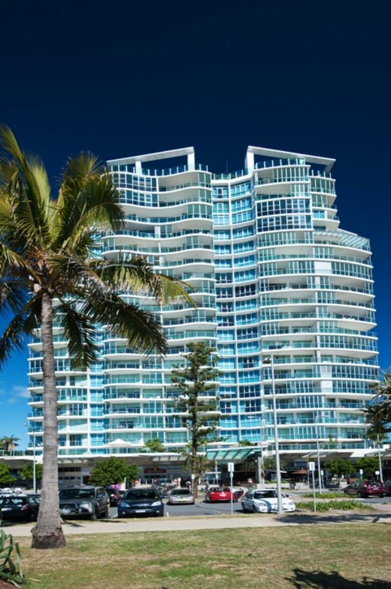 Hotel Reflection On The Sea