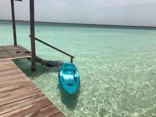 Lodge Private Cabin In Bacalar With Your Own Deck!
