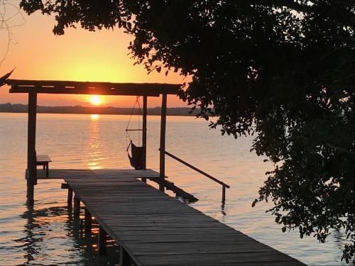 Lodge Private Cabin In Bacalar With Your Own Deck!