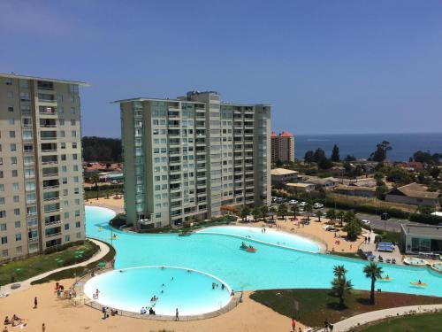 Apartamento Acogedor Depto En Condominio Algarrobo