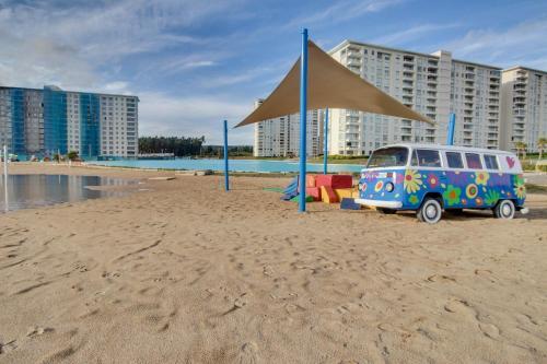 Apartamento Depto Azul Marino - Laguna Bah�a