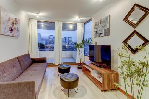 Apartamento Depto. Moderno En Vi�a Del Mar