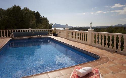 Altea Villa Sleeps 10 Pool Air Con Wifi