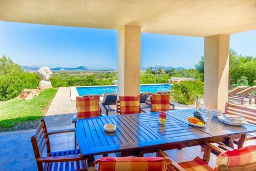 Can Picafort Villa Sleeps 8 Air Con Wifi