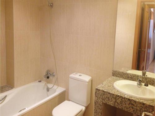 Three-bedroom Apartment In Cubelles