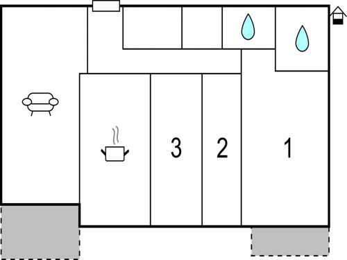 Three-bedroom Apartment In Cubelles