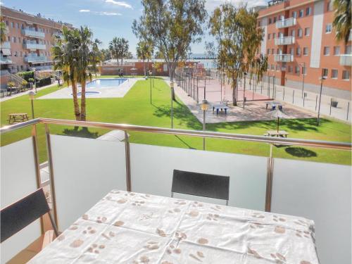 Three-bedroom Apartment In Cubelles