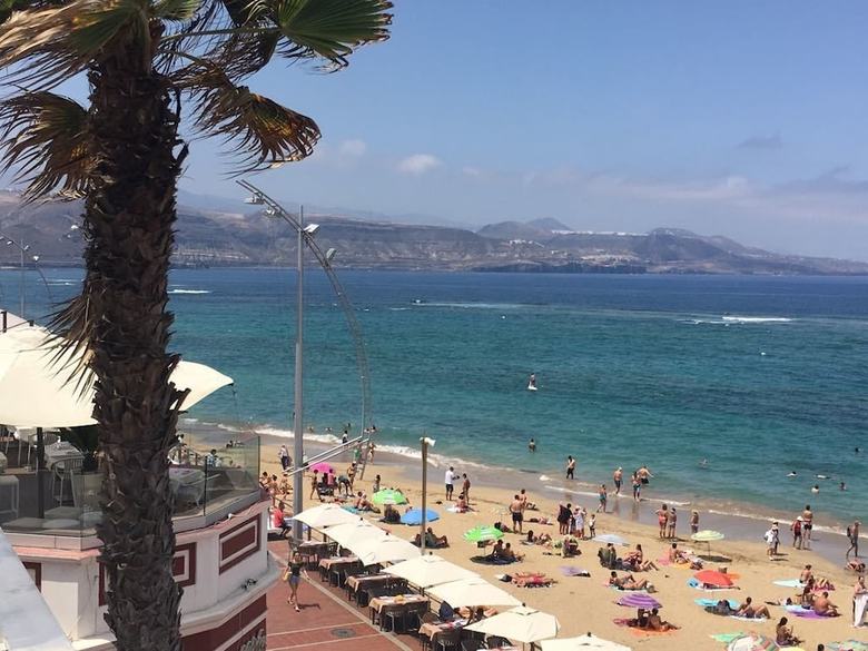 Apartamento Estudio A 25 Metros Playa Canteras - Wifi