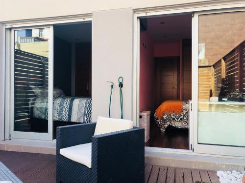 Vivienda 3d, Terraza-jard�n