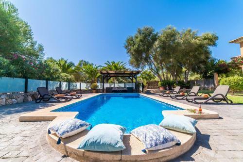 Muro Villa Sleeps 10 Pool Air Con Wifi
