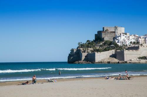Apartamento D�plex Con Vistas Al Mar En Pe��scola