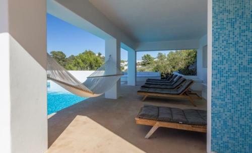 Port De Sant Miquel Villa Sleeps 10 Pool Air Con