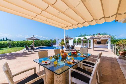 Sa Pobla Villa Sleeps 9 Pool Air Con Wifi