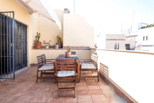 Apartamento Acogedor �tico Con Terraza Privada, El Arenal
