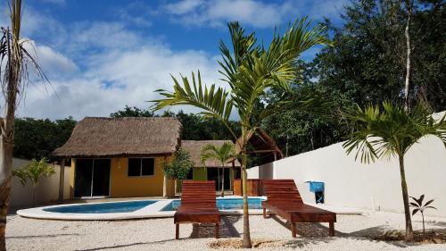Apartamento Caba�as Bamboo