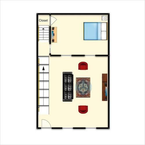 Apartamento Triplex Carriage House