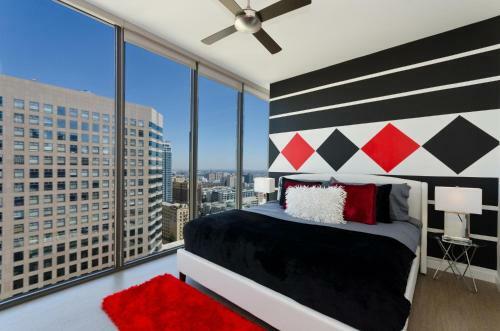 Apartamento Urban Dtla Black And Red Penthouse