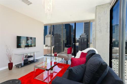 Apartamento Urban Dtla Black And Red Penthouse