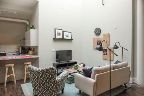 Apartamento Open Loft Downtown 2br Apt W/ Huge Skylight