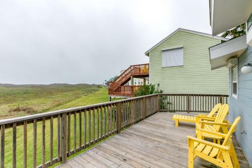 Boardwalk To The Beach In Port A Home