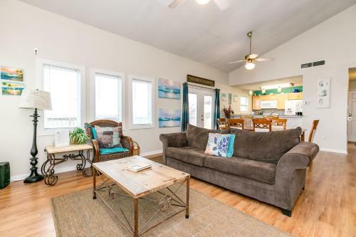 Boardwalk To The Beach In Port A Home