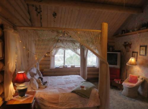 Apartamento Log Cabin At Lynx Creek Farm