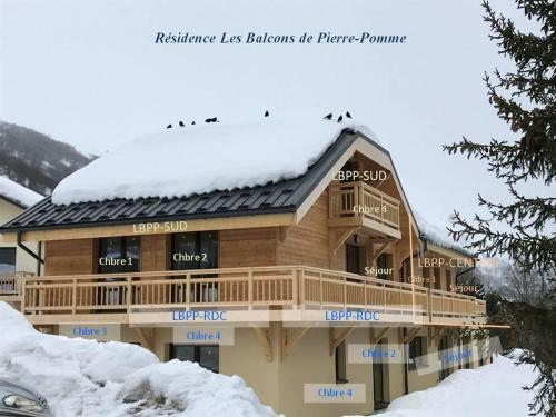 Apartamento Les Balcons De Pierre Pomme Nord