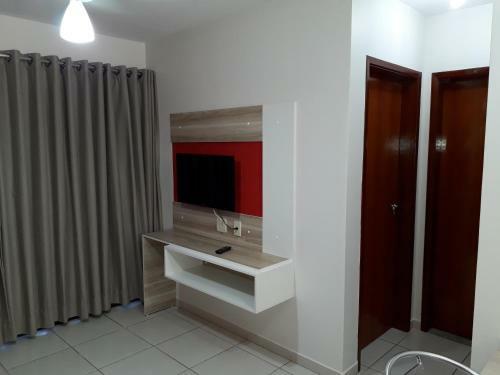Apartamento 104-ap. Aldeia Do Lago Com Cozinha-caldas Novas