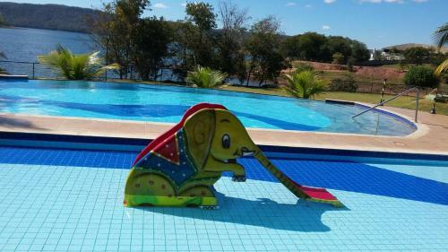 Apartamento 104-ap. Aldeia Do Lago Com Cozinha-caldas Novas