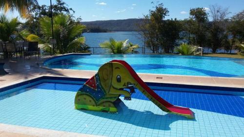 Apartamento 104-ap. Aldeia Do Lago Com Cozinha-caldas Novas