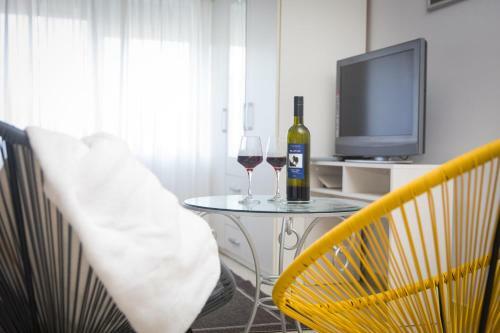 Apartamento Art Suites Red & Blue