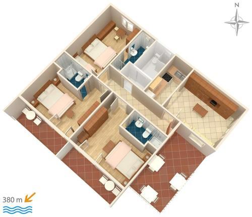 Apartments With A Parking Space Makarska - 6784
