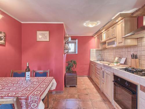 Peaceful Holiday Home In Marcana With A Handmade Fireplace