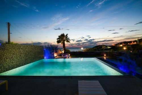 Luxury Beach Front Villa Selenia Gold In Sounio, Athens